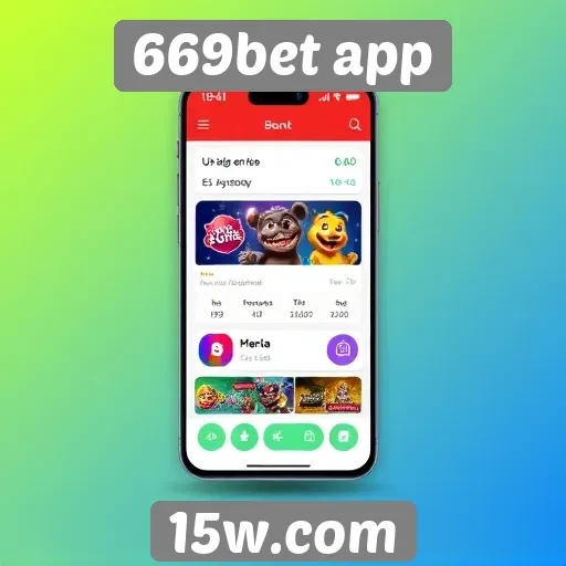 Avaliação da interface do usuário no 669bet app